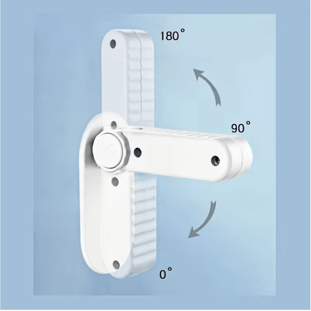 SafeLock Easy Install Fridge And Freezer Door Lock No Drill Design For Home And Bedroom 3