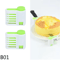 SlicePerfect Adjustable 5 Layer Cake Slicer And Bread Cutting Leveler Set 3