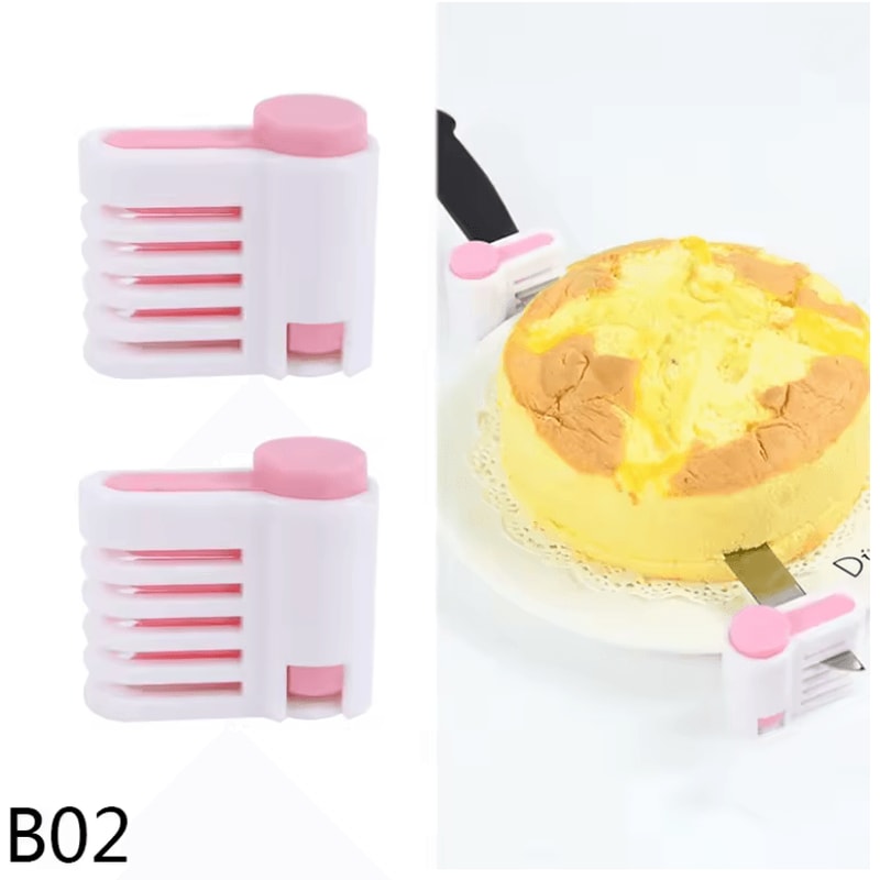LayerEase Adjustable 5 Layer Bread And Cake Slicer Set For Effortless Precision Cutting 5