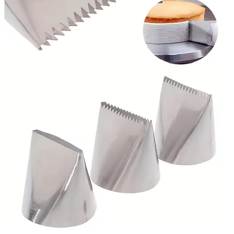 DecoTwist Double Sided Cream Nozzle Set For Professional Cake And Pastry Decorating 5