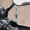 RideGuard Stainless Steel Motorcycle Guardian Bell With Keyring And Chain 1