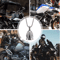 RideGuard Stainless Steel Motorcycle Guardian Bell With Keyring And Chain 3