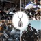 RideGuard Stainless Steel Motorcycle Guardian Bell With Keyring And Chain 3