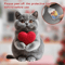 PawDrive Acrylic Cat Car Pendant For Fun And Stylish Vehicle Decoration 1
