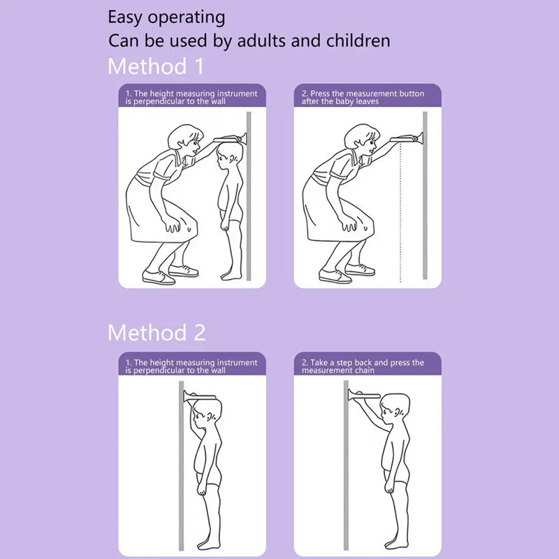 HeightSense Smart Ultrasonic Height Measuring Device For Kids And Adults 1