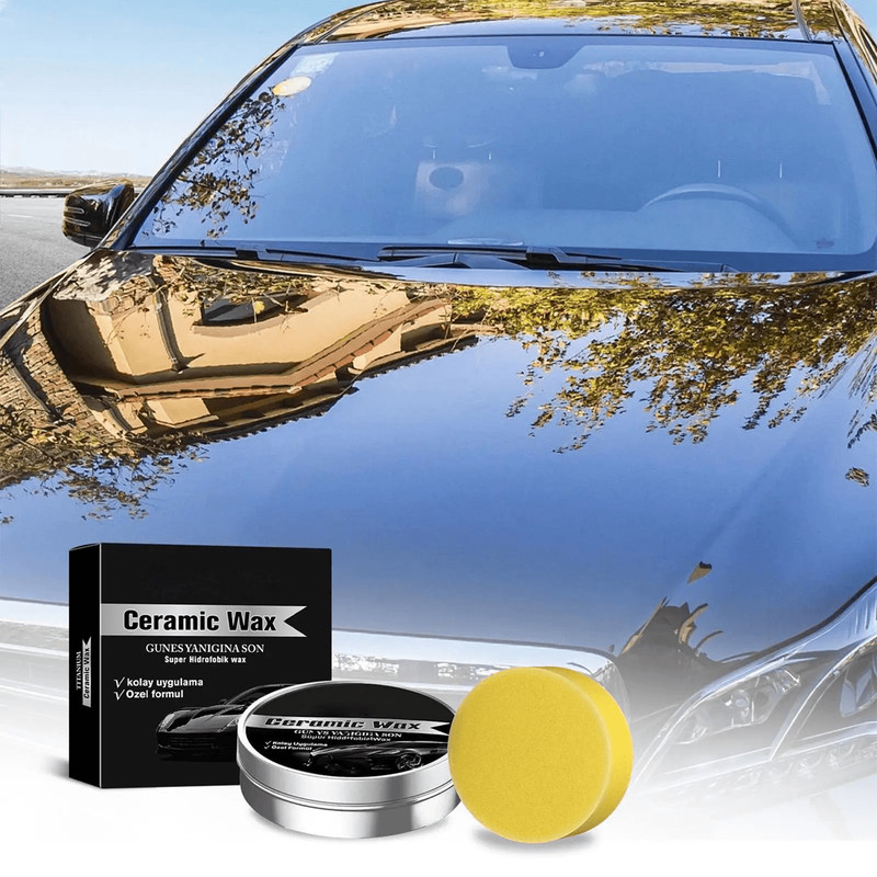 AutoShine Ceramic Wax Paint Restorer Paste Scratch Repair Car Polish 0