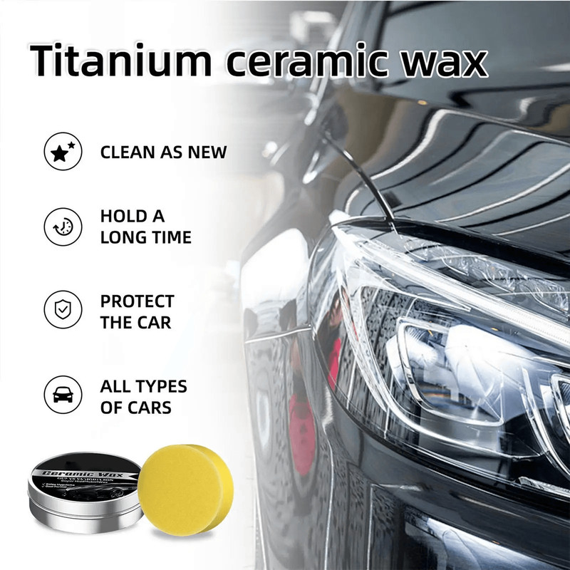 AutoShine Ceramic Wax Paint Restorer Paste Scratch Repair Car Polish 2
