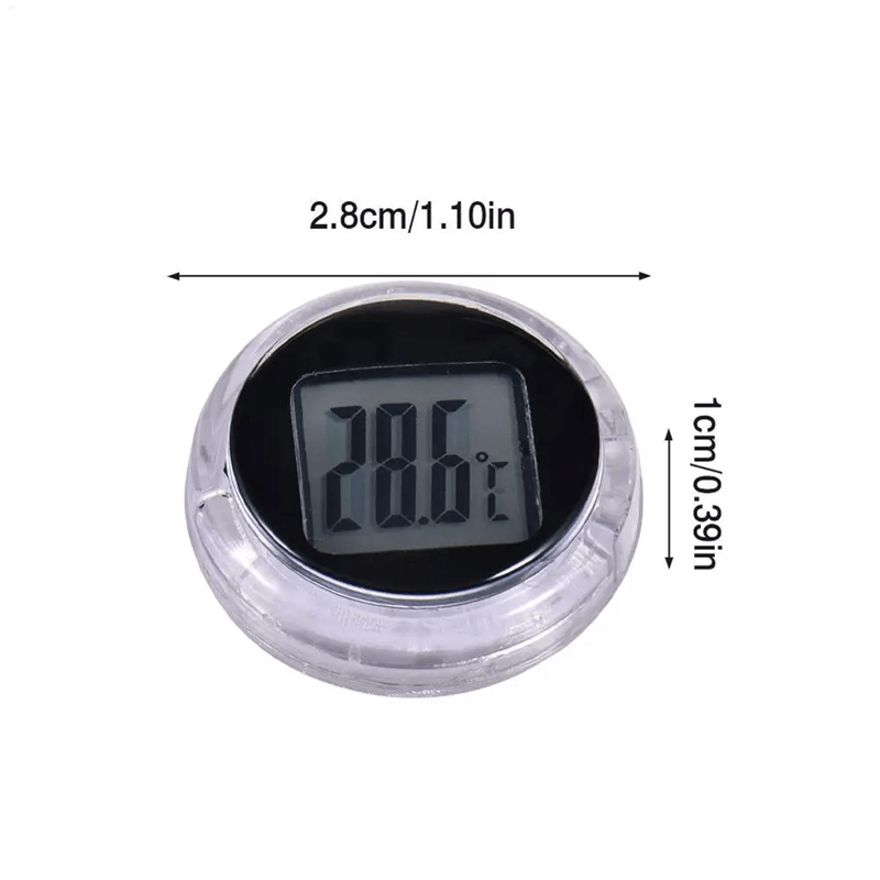 DashStick Mini Waterproof Digital Temperature Gauge Adhesive Pocket Thermometer For Motorbike Car 3