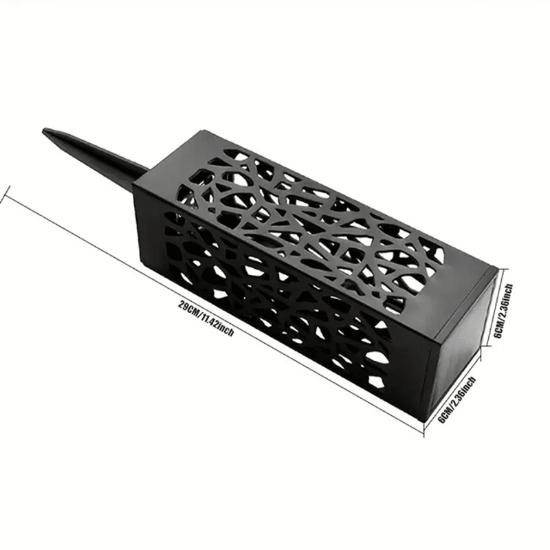 SolarLumen HollowOut Garden Stake Lights 6Pack Decorative Waterproof Outdoor Landscape Lighting 3