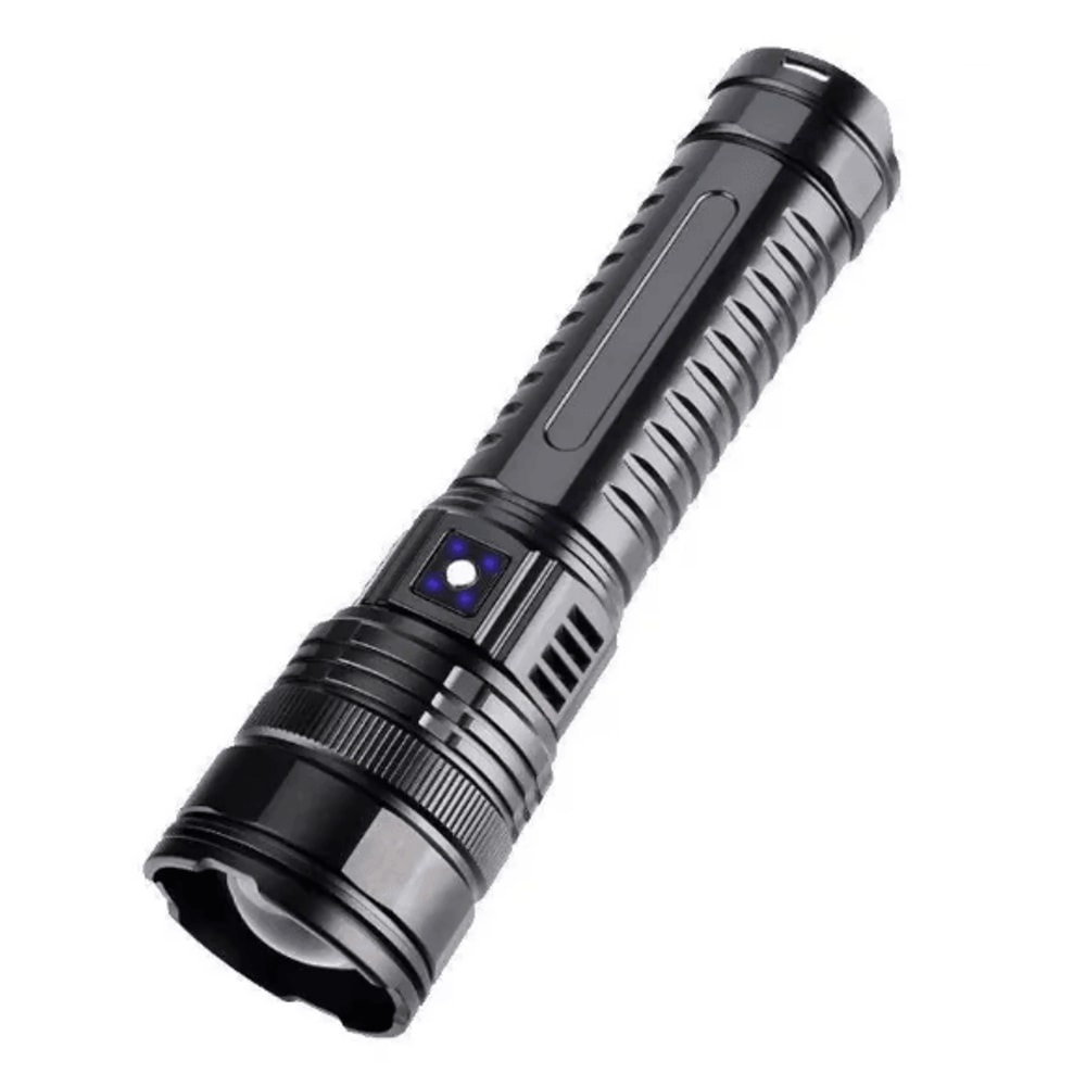 TitanBeam 10000W Rechargeable LED Tactical Flashlight Long Range Emergency Spotlight Torch 4