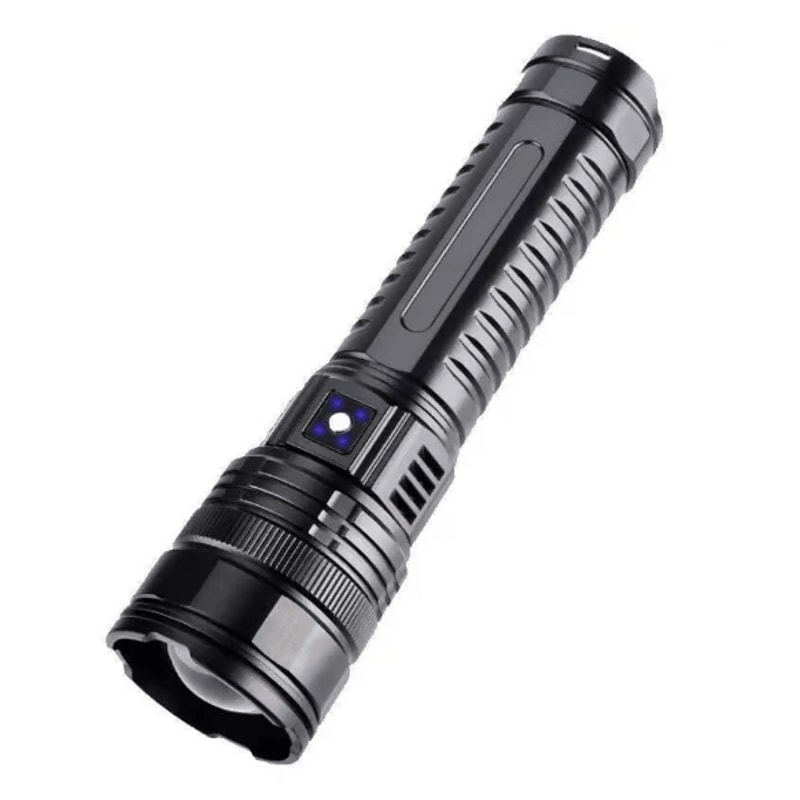 TitanBeam 10000W Rechargeable LED Tactical Flashlight Long Range Emergency Spotlight Torch 4