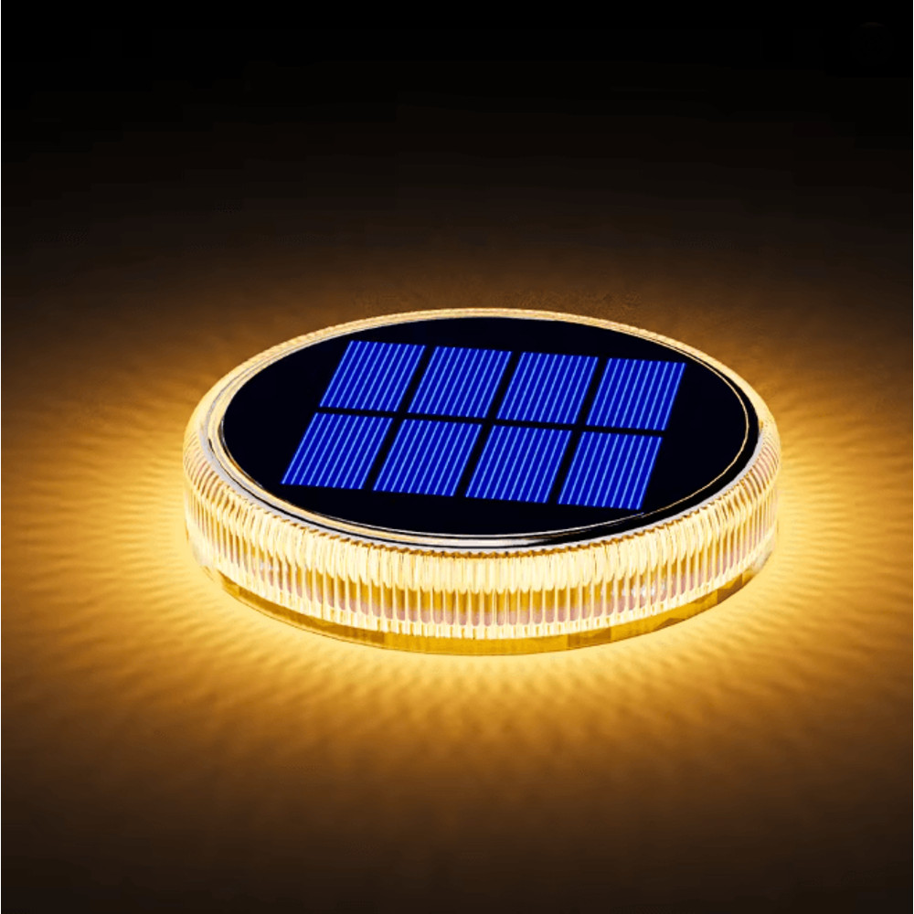 LumiDeck Solar LED Deck Lights Outdoor Waterproof 4 Pack 3