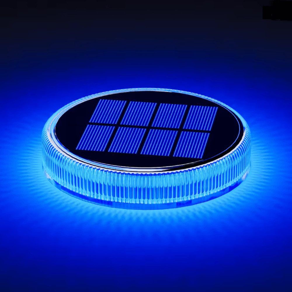 LumiDeck Solar LED Deck Lights Outdoor Waterproof 4 Pack 4