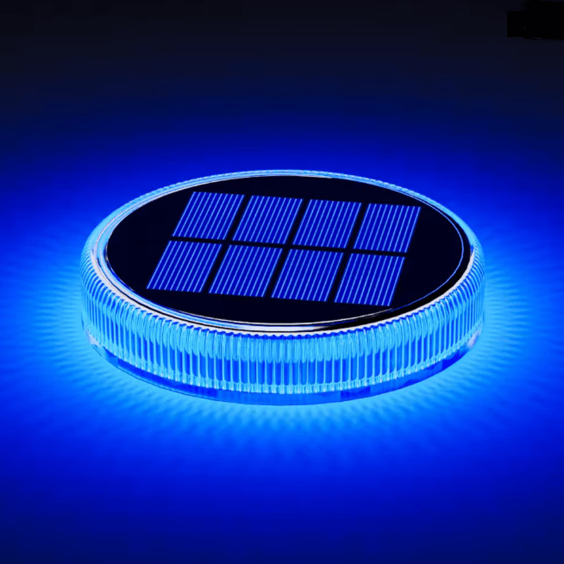 LumiDeck Solar LED Deck Lights Outdoor Waterproof 4 Pack 4