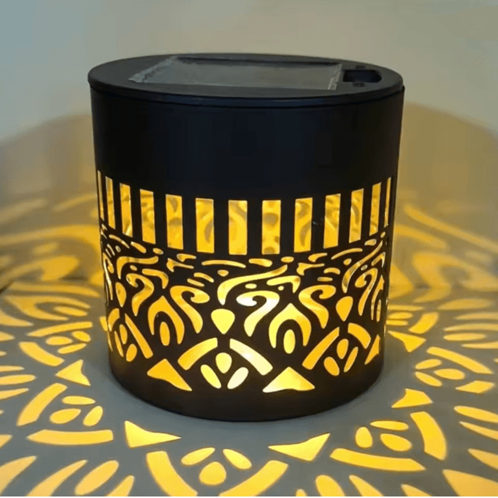 LumiBloom Solar Hanging Garden Light Outdoor Waterproof Decorative Lamp 0