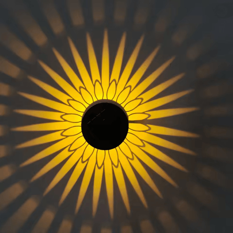 LumiBloom Solar Hanging Garden Light Outdoor Waterproof Decorative Lamp 3