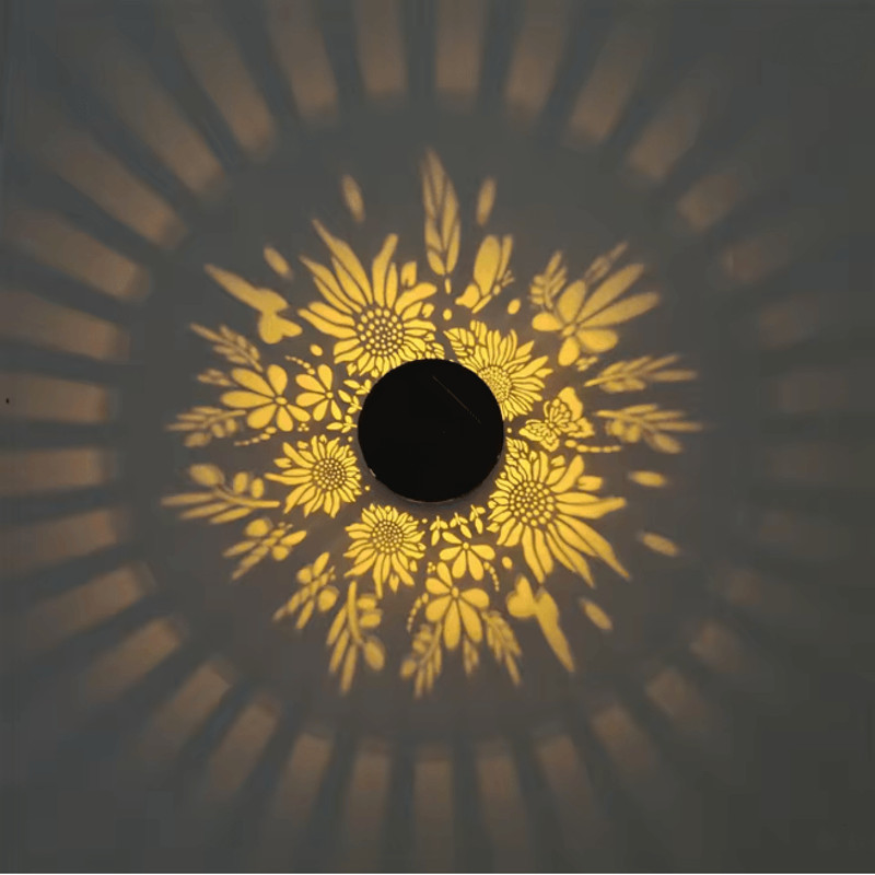 LumiBloom Solar Hanging Garden Light Outdoor Waterproof Decorative Lamp 5