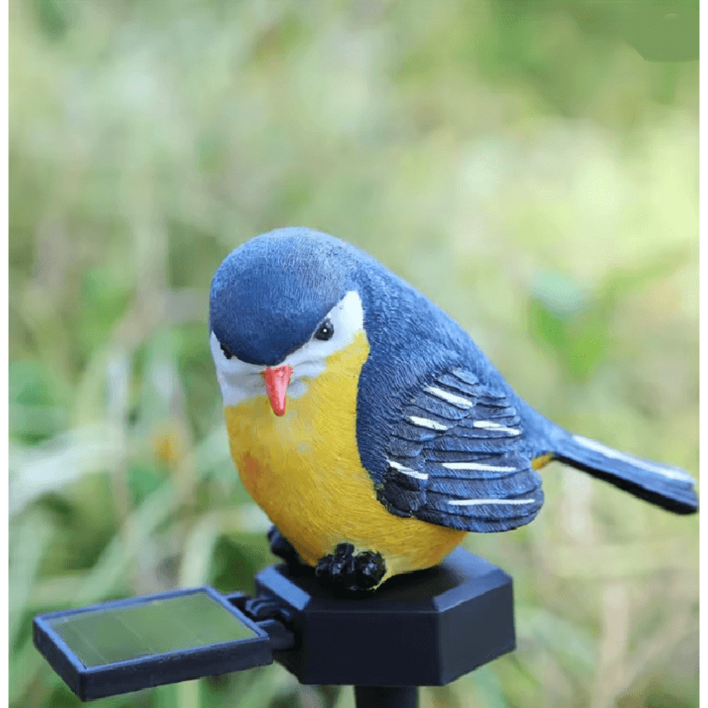 LumiBird Solar Resin Bird Garden Light Outdoor Lawn Decoration 2