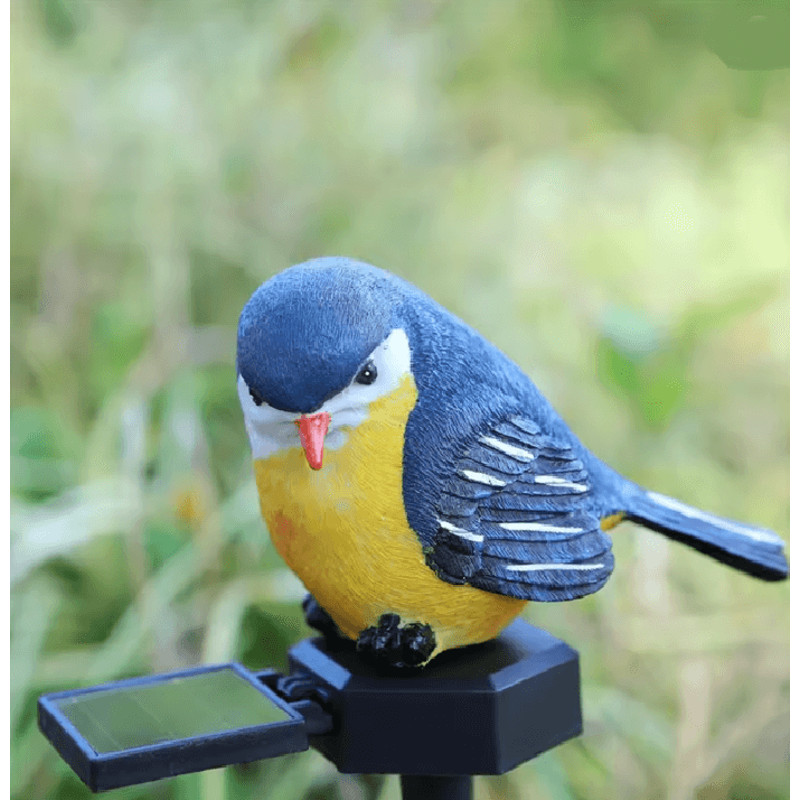LumiBird Solar Resin Bird Garden Light Outdoor Lawn Decoration 2