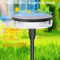 BreezeGlow Solar Swaying Pathway Lights Outdoor Waterproof Set 3