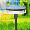 BreezeGlow Solar Swaying Pathway Lights Outdoor Waterproof Set 3