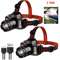 BrightBeam Smart Sensor USB Rechargeable LED Headlamp Outdoor Zoom Head Torch 4