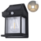 SolarAura Retro Wall Lamp Motion Sensor Solar Outdoor Wall Light 4