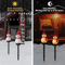 SolarFest Snowman Pathway Stake Lights Solar Powered Christmas Outdoor Lawn Patio Decoration 1