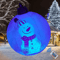 GlowOrb 60 Cm Giant Inflatable Christmas Ball With LED Lights Transparent Outdoor Ornament 7