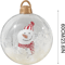 GlowOrb 60 Cm Giant Inflatable Christmas Ball With LED Lights Transparent Outdoor Ornament 4