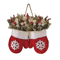GloveBloom Christmas Floral Garland Creative Glove Shaped Wreath For Door And Window Decor 4