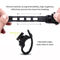 FlexMount Silicone Bike Light Strap Adjustable Tail Light Holder For Secure Cycling Visibility 2