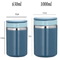 ThermoVault Stainless Steel Food Jar 630 1000 Ml Insulated Lunch Thermos 1