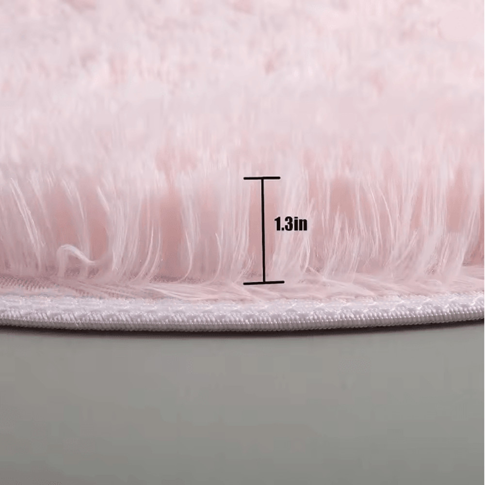 CloudSoft Plush Round Rug For Living Room And Bedroom 3