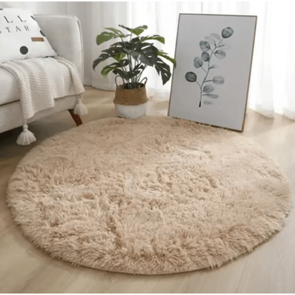 CloudSoft Plush Round Rug For Living Room And Bedroom 6