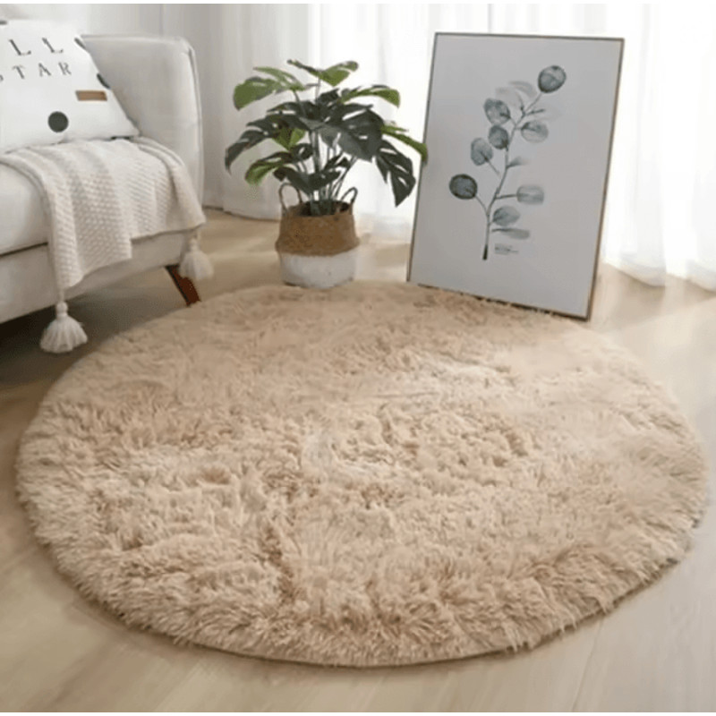 CloudSoft Plush Round Rug For Living Room And Bedroom 6
