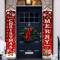FestiveWelcome Christmas Door Banners Set For Home And Party Decoration 0