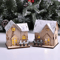GlowCabin Wooden Christmas LED House Decoration 1
