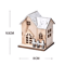 GlowCabin Wooden Christmas LED House Decoration 4