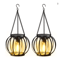 SolarGlow Outdoor Hanging Lantern Waterproof Garden Light 0