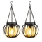 SolarGlow Outdoor Hanging Lantern Waterproof Garden Light 5