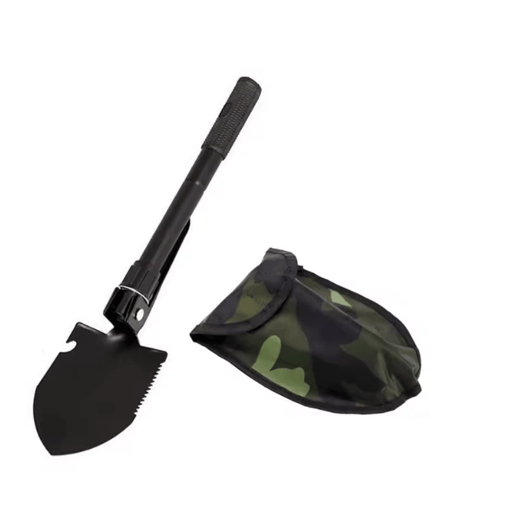 TactixPro Folding Military Shovel Multifunctional Survival Tool 0
