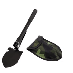 tactixpro folding military shovel multifunctional survival tool