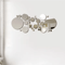 ReflectaSet 3D Acrylic Mirror Wall Stickers Round Decorative Set 2