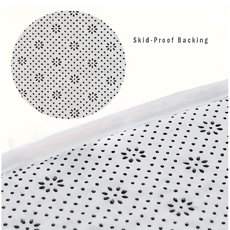 PlushFlannel Thickened Absorbent Bath Floor Mat 2