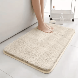 aquaplush thickened antislip absorbent bathroom mat