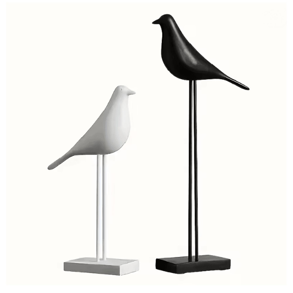 NordicResin Bird Statue Decorative Sculpture For Home And Office 0
