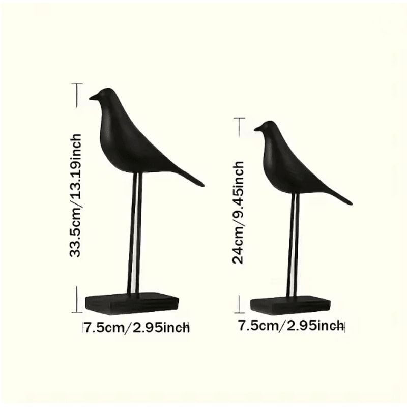 NordicResin Bird Statue Decorative Sculpture For Home And Office 1