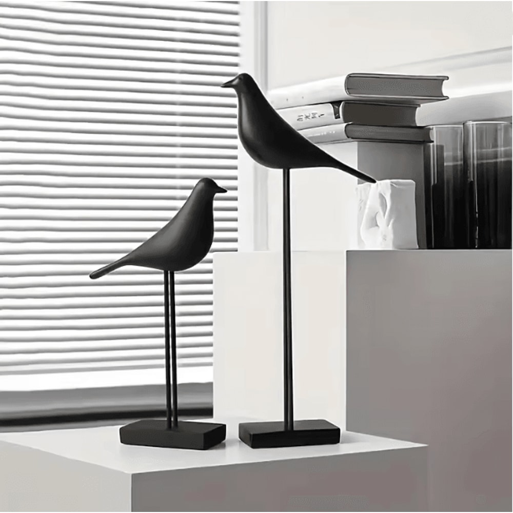 NordicResin Bird Statue Decorative Sculpture For Home And Office 2