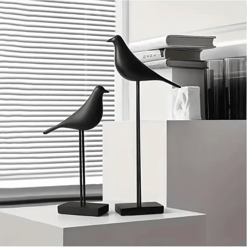 NordicResin Bird Statue Decorative Sculpture For Home And Office 2